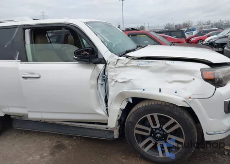 2016 Toyota 4Runner Limited from USA, damaged, VIN JTEBU5JR2G5326477